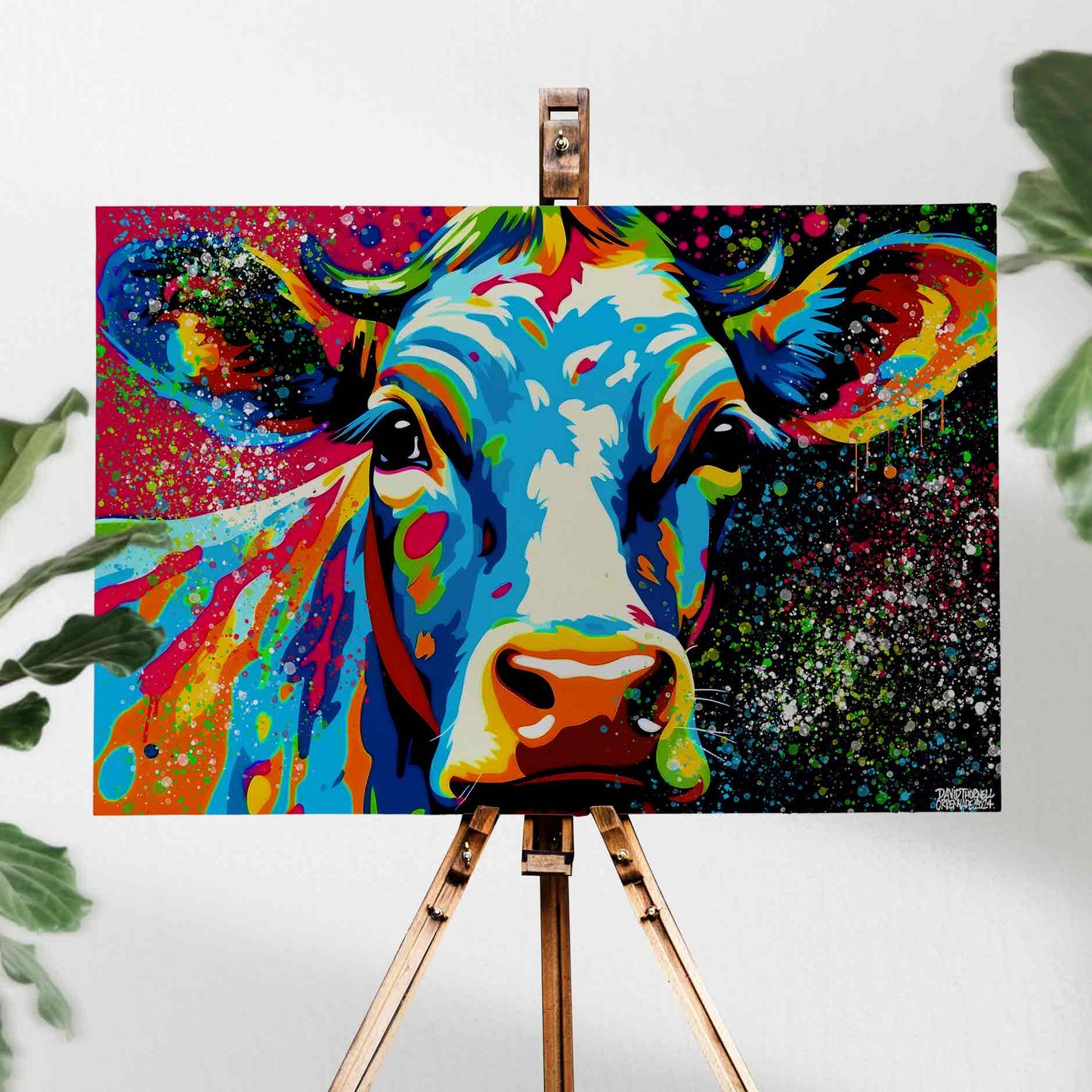 COW POP ART