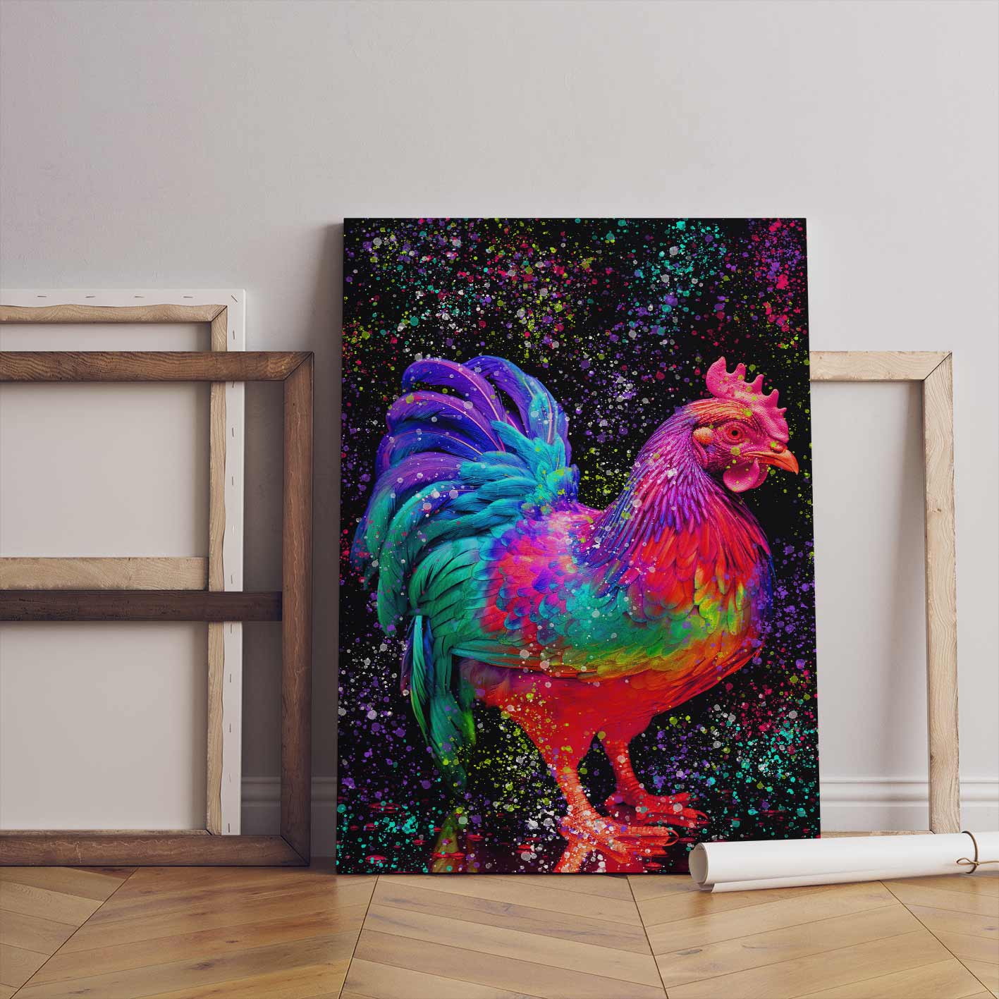 COLORFUL HEN