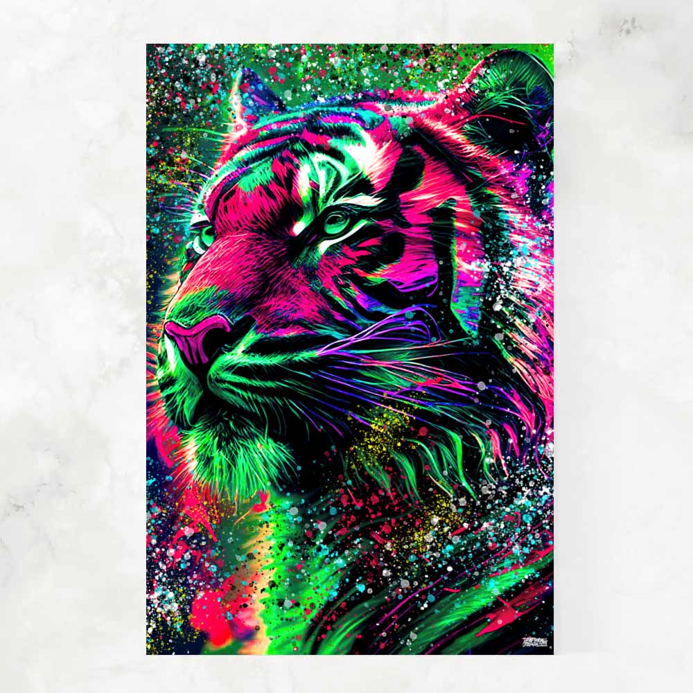 TIGER POP ART