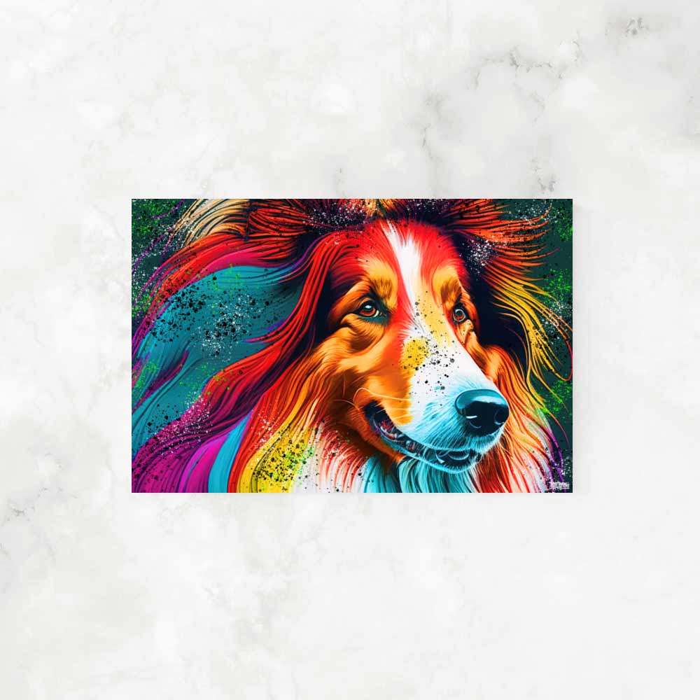 COLLIE POP ART