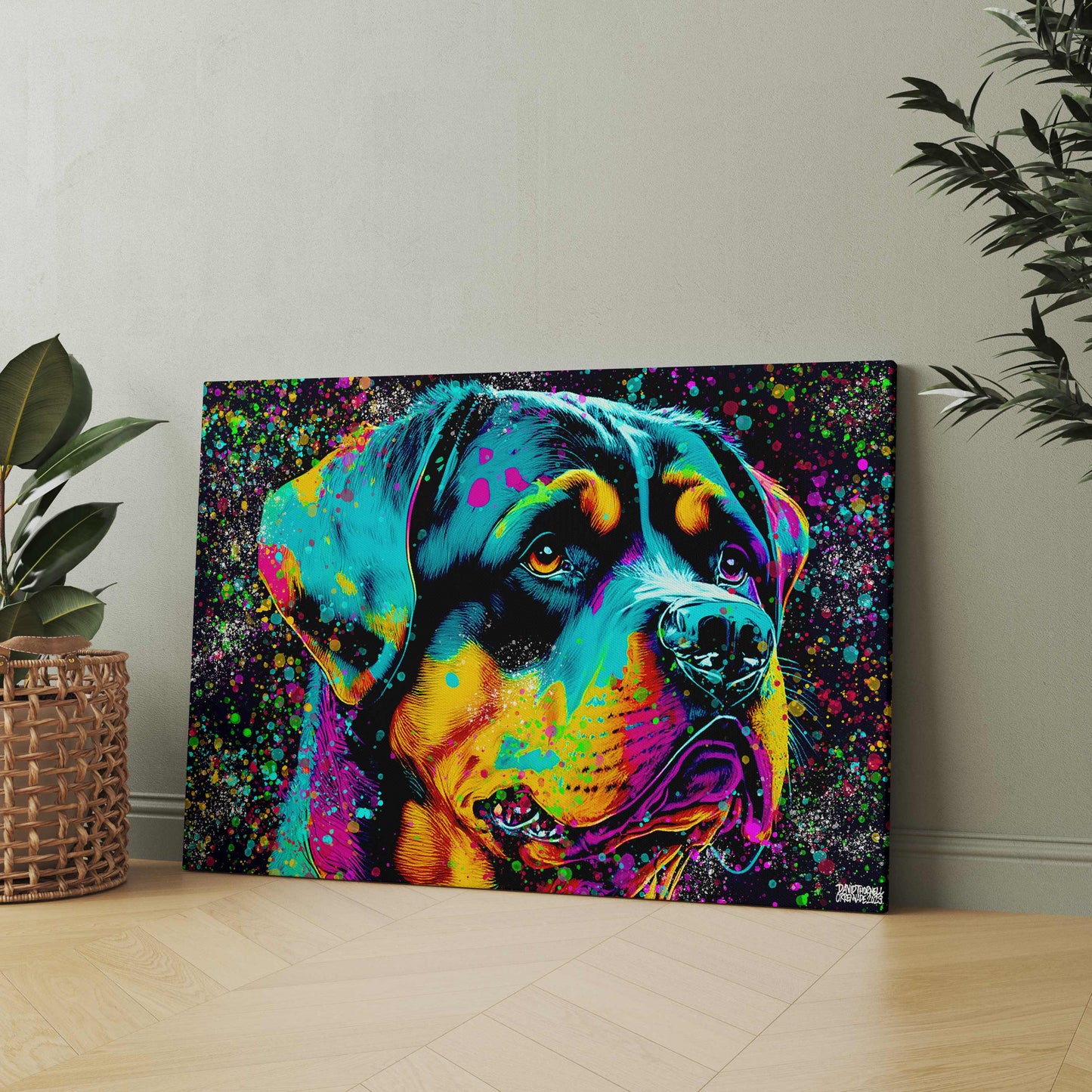 ROTTWEILER POP ART