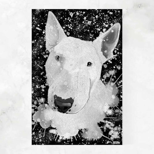 THE BULL TERRIER B&W