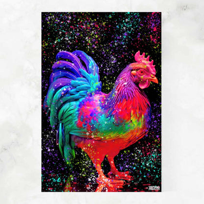 COLORFUL HEN