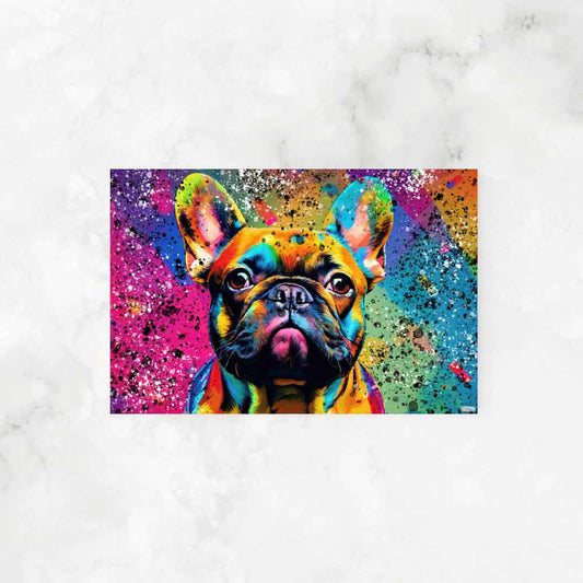 FRENCH BULLDOG POP ART