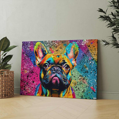 FRENCH BULLDOG POP ART