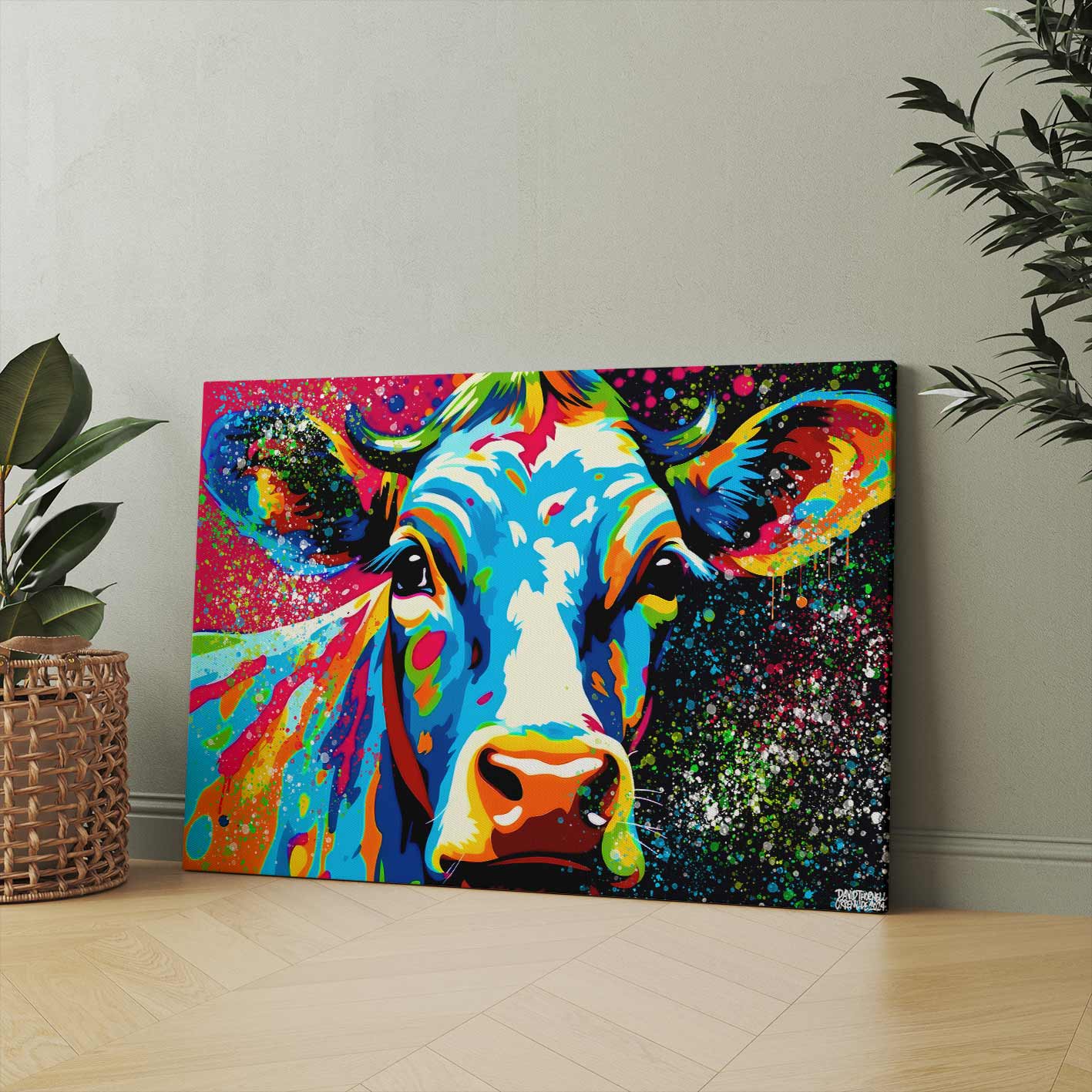 COW POP ART