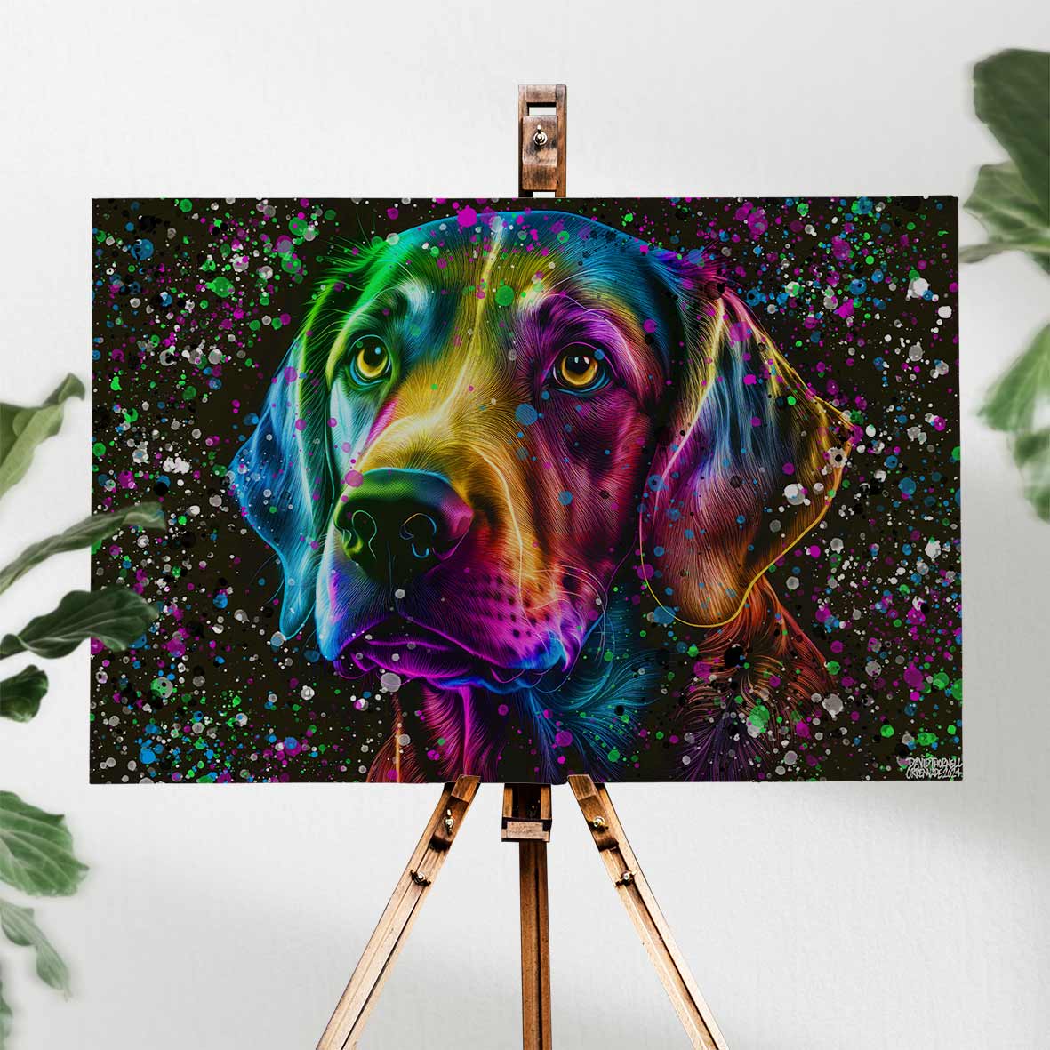 COLORFUL LABRADOR