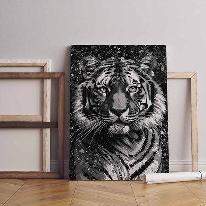 BLACK & WHITE TIGER