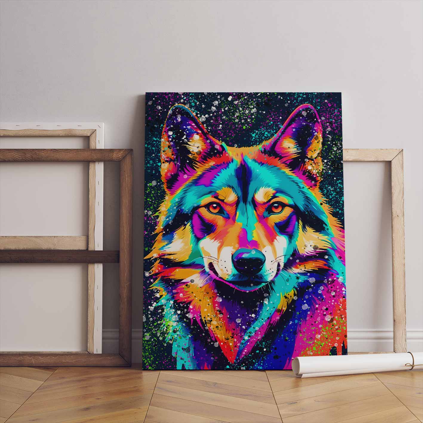 COLORFUL WOLF