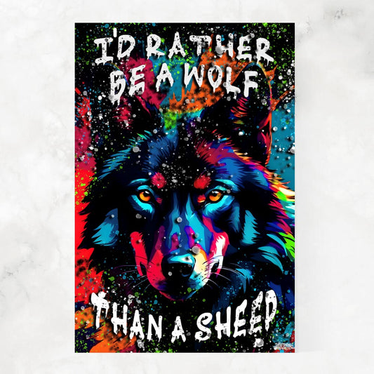 ARE YOU A WOLF OF SHEEP