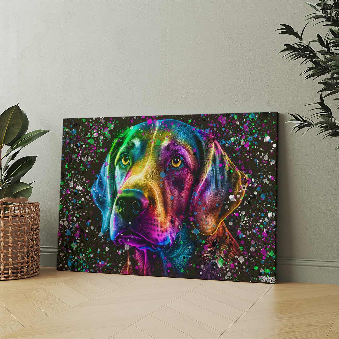 COLORFUL LABRADOR