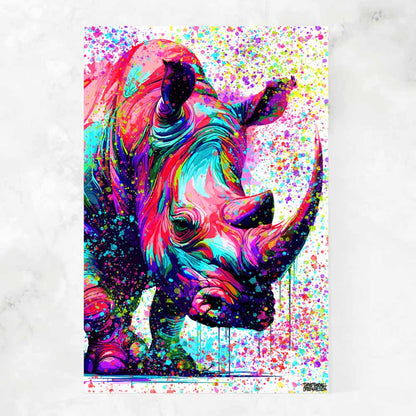 RHINOCEROS POP ART