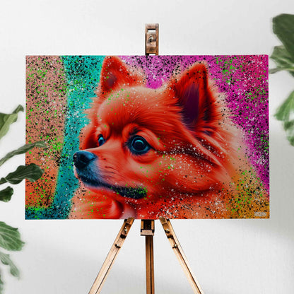 COLORFUL POMERANIAN