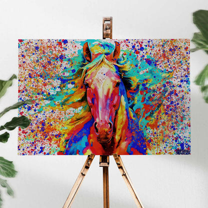 HORSE COLOR SPLASH