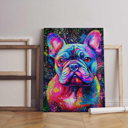 COLORFUL FRENCH BULLDOG