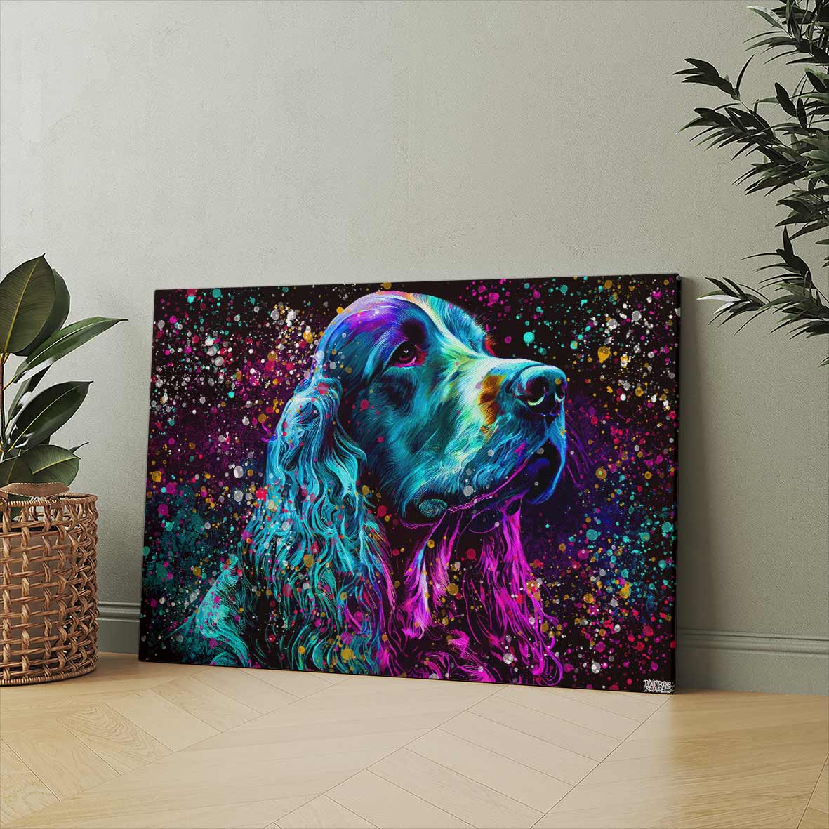 SPANIEL POP ART