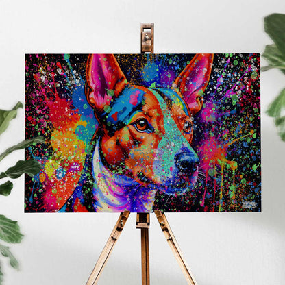 COLORFUL BASENJI