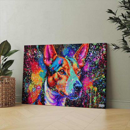 COLORFUL BASENJI