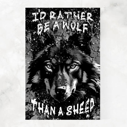 BE A WOLF