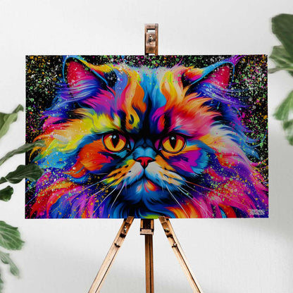 COZY COLORFUL CAT