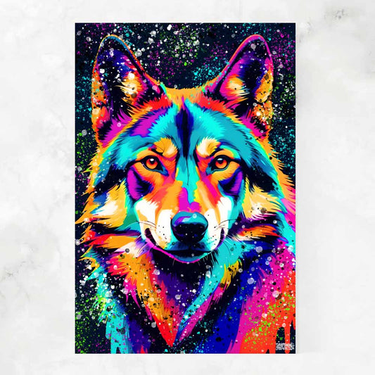 COLORFUL WOLF