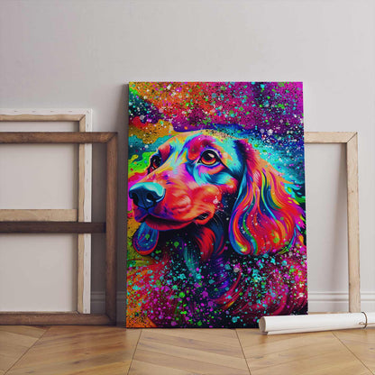 COLORFUL DACHSHUND