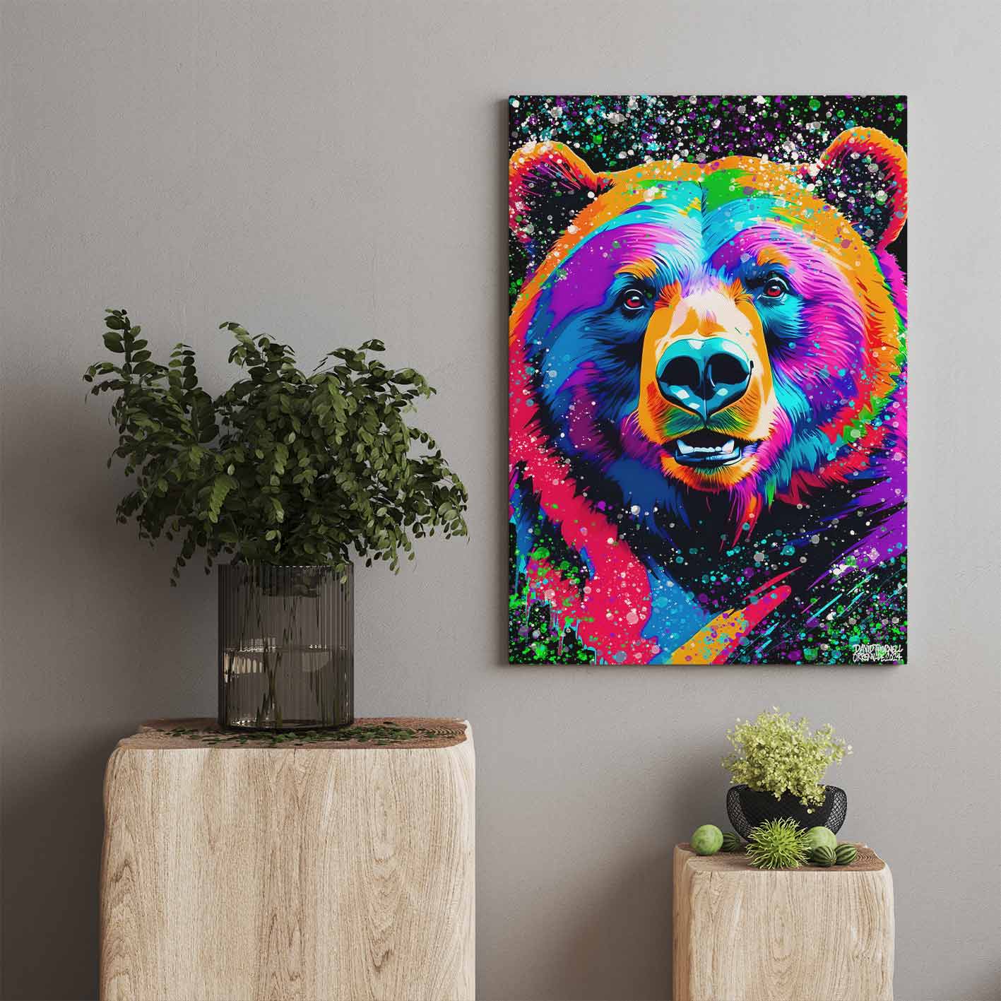 BEAR POP ART