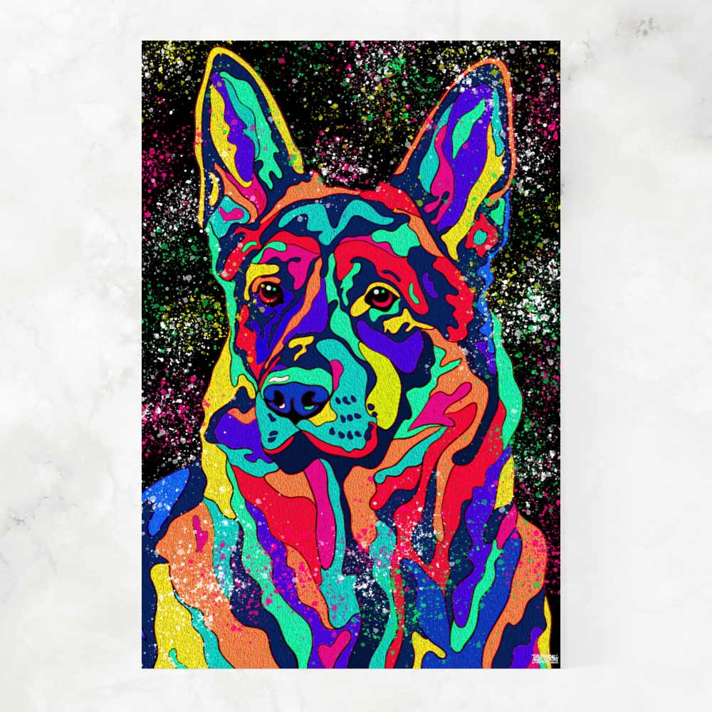 SHEPHERD POP ART