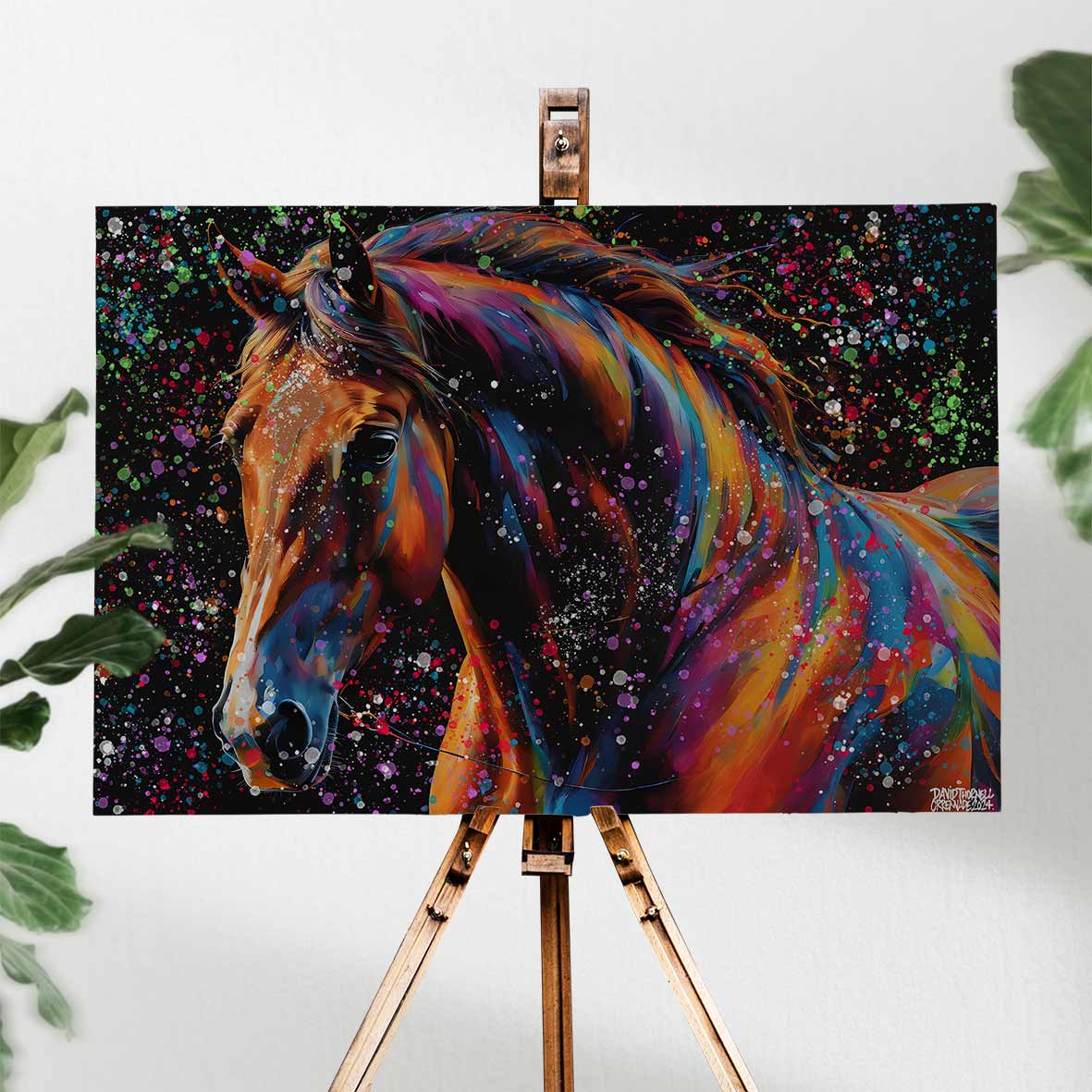 HORSE POP ART