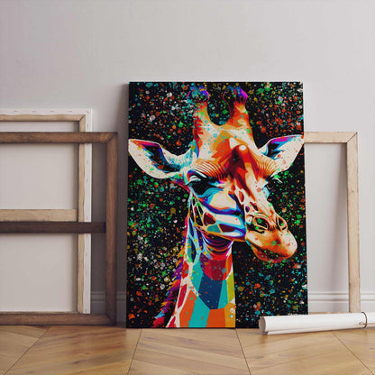 GIRAFFE POP ART