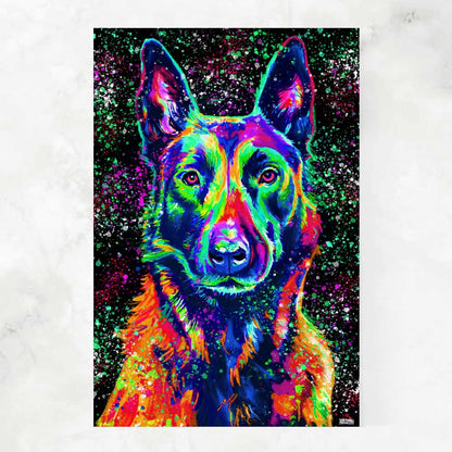 MALINOIS POP ART