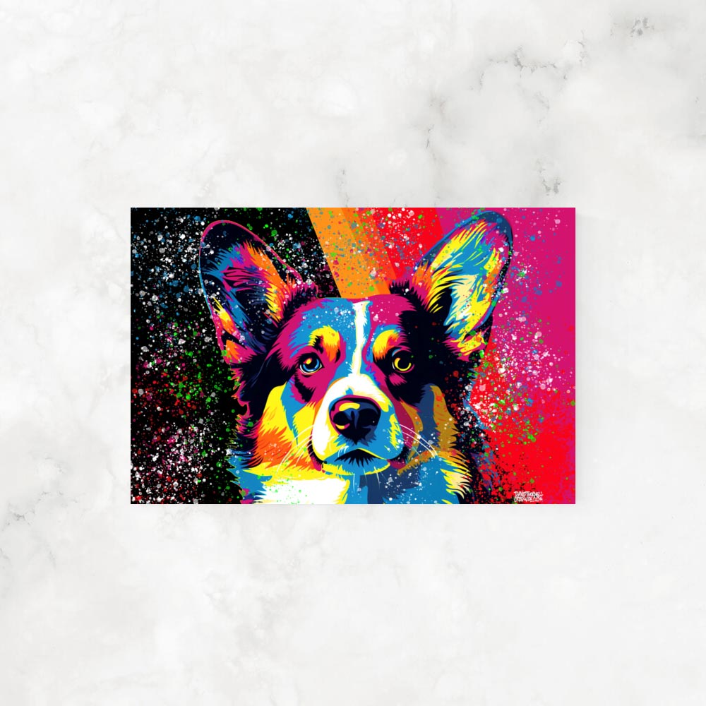 CORGI POP ART – ART DAMIER