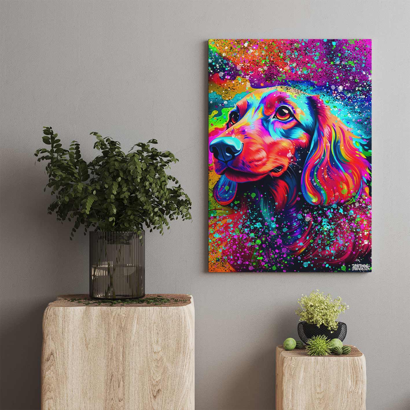 COLORFUL DACHSHUND