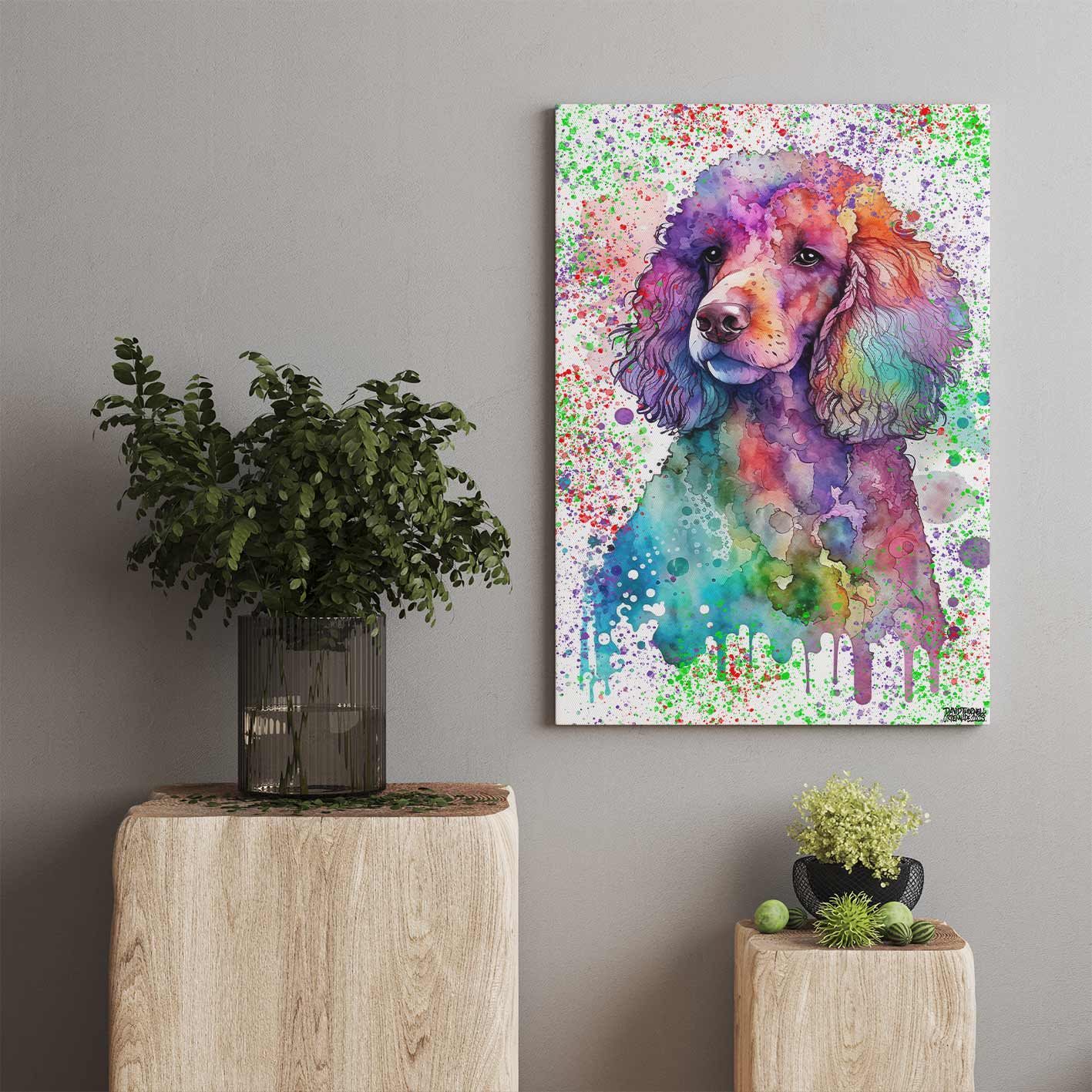 COLOR POODLE SPLASH